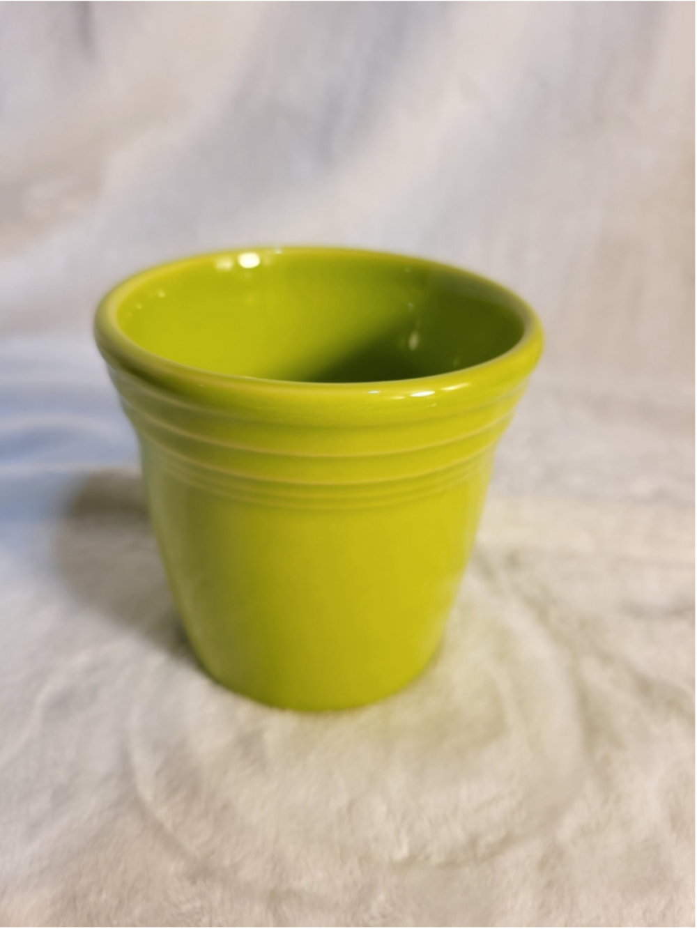 Fiestaware Lemongrass Flower Pot Fiesta Small Herb Planter